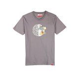 Bobson Japanese X Tom and Jerry Men's Basic Tees for Men Trendy Fashion High Quality Apparel Comfortable Casual Top for Men Slim Fit 151276-U (Gray)