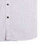 Bobson Japanese Men's Basic Woven Button Down Short Sleeve Shirt for Men Trendy Fashion High Quality Apparel Comfortable Casual Polo for Men Slim Fit 154720 (White)