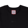 Bobson Japanese Ladies Basic Tees Missed Lycra Fabric Regular Fit 146352 (Black)