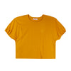 Bobson Japanese Ladies Basic Tees Loose Fit 148397 (Yellow Gold)