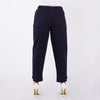 Bobson Japanese Ladies Basic Non-Denim Drawstring Pants 154422-U (Navy)