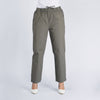 Bobson Japanese Ladies Basic Non-Denim Drawstring Pants 154448-U (Dark Gray)