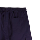 Bobson Japanese Ladies Basic Non-Denim Drawstring Pants 154470-U (Navy)