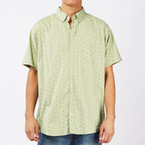 Bobson Japanese Men's Basic Woven Shirt Slim Fit 154693 (Light Green)