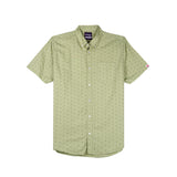 Bobson Japanese Men's Basic Woven Shirt Slim Fit 154693 (Light Green)