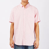 Bobson Japanese Men's Basic Woven Shirt Slim Fit 154693 (Pink)