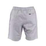 Bobson Japanese Men's Basic Non-Denim Jogger Short Mid Waist 155512 (Off White)