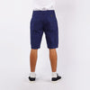 Bobson Japanese Men's Basic Non-Denim Cargo Short Mid Waist 123077 (Navy)