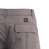 Bobson Japanese Men's Basic Non-Denim Cargo Short Mid Waist 123066 (Gray)