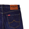 Bobson Japanese Men's Basic Denim Super Skinny Mid Waist 156137 (Dark Shade)