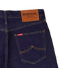 Bobson Japanese Men's Basic Denim Tapered Short 155843 (Dark Shade)