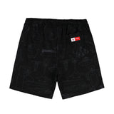 Bobson Japanese X Tom and Jerry Men's Basic Non-Denim Jogger Short 132070 (Black)