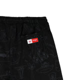 Bobson Japanese X Tom and Jerry Men's Basic Non-Denim Jogger Short 132070 (Black)