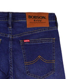 Bobson Japanese Men's Basic Denim Super Skinny Mid Waist 163036-U (Medium Shade)