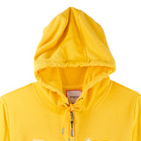 Bobson Japanese Ladies Basic Hoodie Jacket Regular Fit 121472 (Yellow Gold)