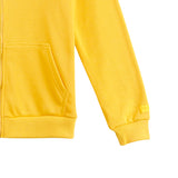 Bobson Japanese Ladies Basic Hoodie Jacket Regular Fit 121472 (Yellow Gold)