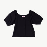 Bobson Japanese Ladies Basic Tees Relaxed Fit 144697 (Black)