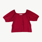 Bobson Japanese Ladies Basic Tees Relaxed Fit 144697 (Rumba Red)