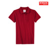 Bobson Japanese Ladies Basic Collared Shirt Regular Fit 128961 (Rumba Red)