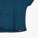 Bobson Japanese Ladies Basic Tees Boxy Fit 129407-U (Teal)