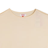 Bobson Japanese Ladies Basic Tees Boxy Fit 158164-U (Light Yellow)