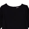 Bobson Japanese Ladies Basic Woven Shirt Boxy Fit 157980 (Black)