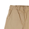 Bobson Japanese Ladies Basic Non-Denim Balloon Mom Jeans 145858-U (Beige)