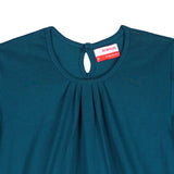 Bobson Japanese Ladies Basic Tees Boxy Fit 155424-U (Teal)