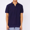 Bobson Japanese Men's Basic Collared Shirt Slim Fit 155095 (Navy)