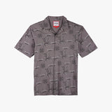 Bobson Japanese Men's Basic Woven Shirt Comfort Fit 154816 (Gray)