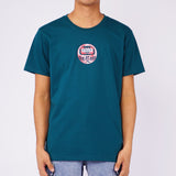 Bobson Japanese Men's Basic Tees Slim Fit 159111-U (Teal)