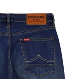 Bobson Japanese Men's Basic Denim Skinny Mid Waist 160626 (Medium Shade)