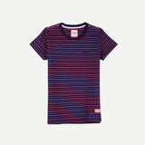 Bobson Japanese Ladies Basic Tees Regular Fit 123325 (Navy)