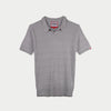 Bobson Japanese Men's Basic Collared Shirt Regular Fit 155113 (Light Gray)