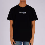 Bobson Japanese Men's Basic Tees with Back Print Comfort Fit 157196-U (Black)