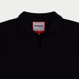 Bobson Japanese Men's Basic Collared Shirt Slim Fit 156975 (Black)