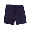 Bobson Japanese Men's Basic Non-Denim Cargo Short Mid Waist 155281 (Navy)