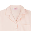 Bobson Japanese Ladies Basic Woven Shirt Boxy Fit 144255 (Coral)