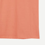 Bobson Japanese Ladies Basic Collared Shirt Missed Lycra Fabric Regular Fit 126449 (Burnt Coral)