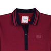 Bobson Japanese Ladies Basic Collared Shirt Slim Fit 133576 (Rumba Red)