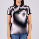 Bobson Japanese Ladies Basic Collared Shirt Regular Fit 137313 (Black)