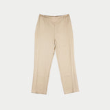 Bobson Japanese Ladies Basic Colored Pants 161157-U (Tan)