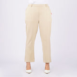 Bobson Japanese Ladies Basic Colored Pants 161157-U (Tan)