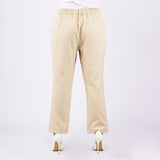 Bobson Japanese Ladies Basic Colored Pants 161157-U (Tan)