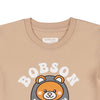 Bobson Japanese Children's Wear Basic Tees Regular Fit 159666-U (Light Brown)