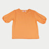 Bobson Japanese Ladies Basic Tees Crop Fit 162702 (Light Orange)