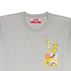 Bobson Japanese Men's X Tom and Jerry Basic Tees Slim Fit 166692-U (Pigeon)