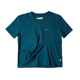 Bobson Japanese Ladies Basic Tees Boxy Fit 161617-U (Teal)