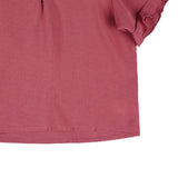 Bobson Japanese Ladies Basic Woven Shirt Boxy Fit 158230-U (Old Rose)