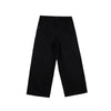 Bobson Japanese Ladies Basic Non-Denim Wideleg Pants 157489 (Black)